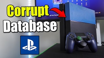 How to Fix Database is Corrupt on PS4 Error Code CE 34054-6 (Best Method)