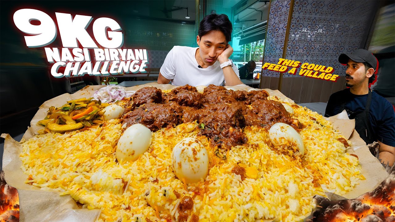 Легендарный бирьяни с Бич-Роуд (9 кг)! | Лучший бараний бирьяни в Сингапуре?!
