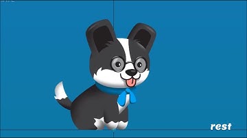 Smart Puppy Sprites Game Asset 2D for Game Developers.