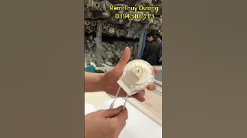 Cách đổi chiều dây kéo Rèm Cuốn, từ phải qua trái  #suarem #rèm #remcuon