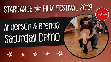 Anderson & Brenda - Zouk Saturday Classes Demo / StarDance Film Festival / BreStarDance club