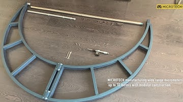 Wide range computerized transformer micrometer MICROTECH with WIRELESS data transfer