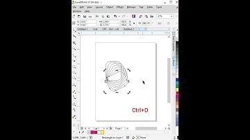How to create flower design in corel draw