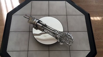 Terminator 2 Endoskeleton Arm 3D printed with Prusa i3 MK3