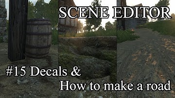 Bannerlord - Scene Editor Tutorial #15 - Decals & How to make a road