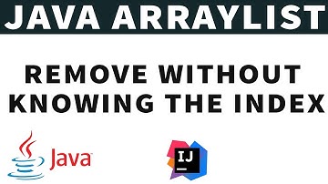 Remove Object from ArrayList without knowing the index of the object