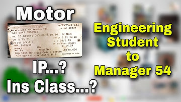 Induction Motor Nameplate Explained | IP Class, Insulation Class, Duty Cycle & Efficiency