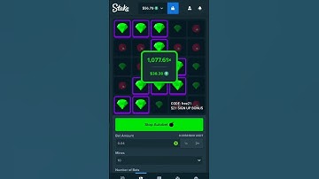 Stake mines hit 1000x with this pattern (Stake Original)