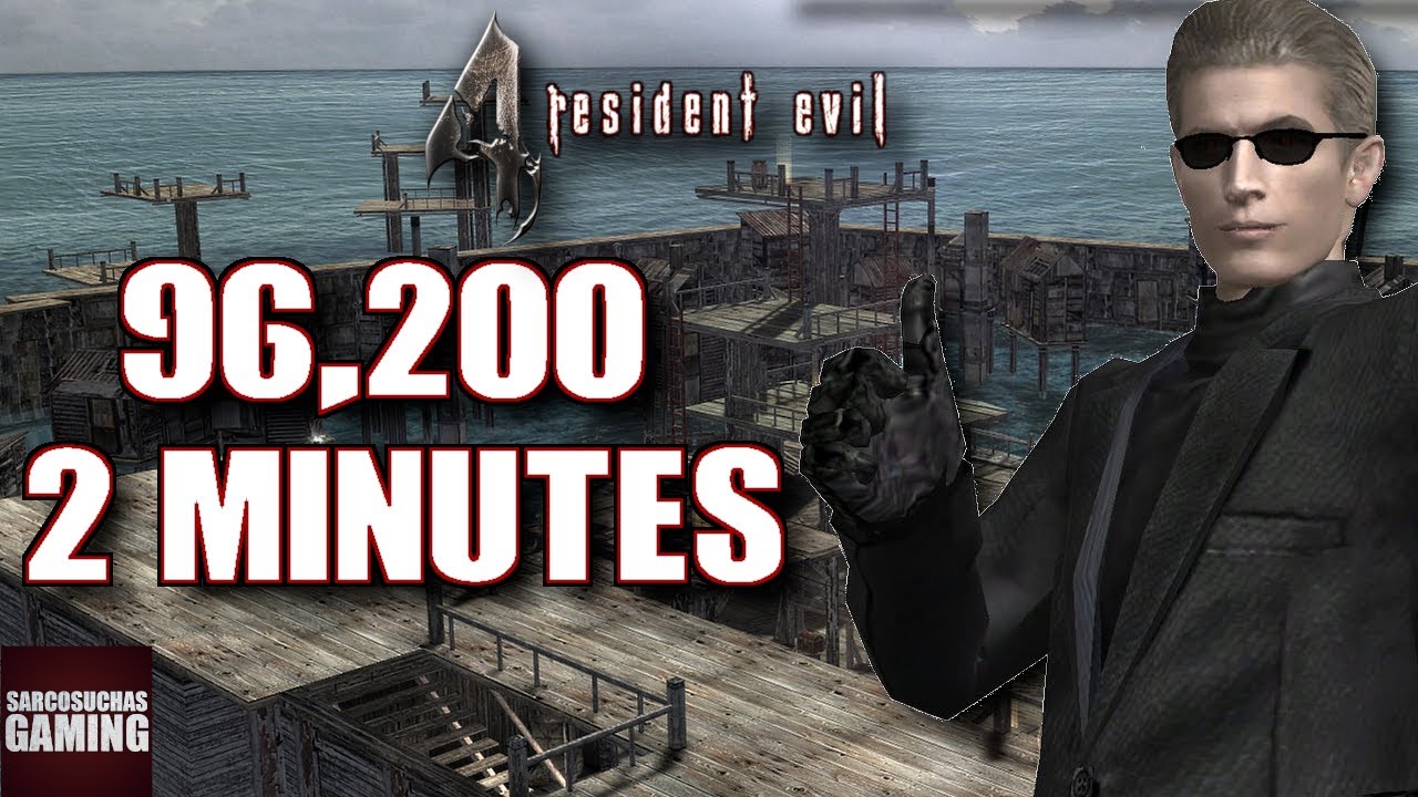 RE4 PC 60fps Mercenaries Waterworld 96k In 2 Minutes (WR) YouTube