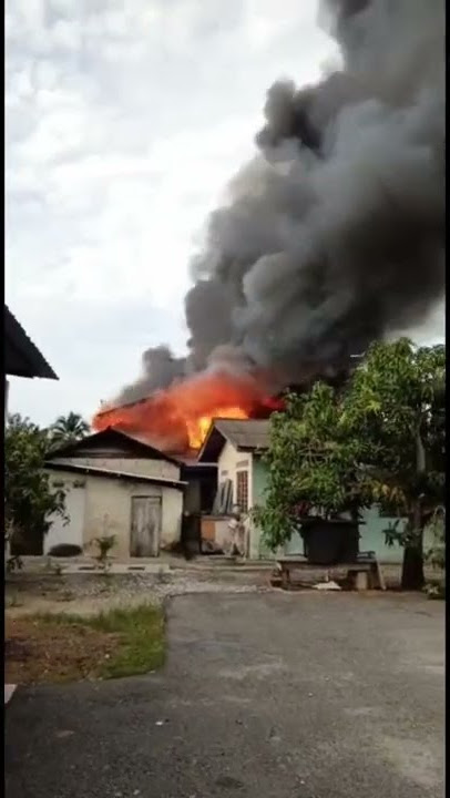 KEBAKARAN RUMAH SYAWAL KE 8