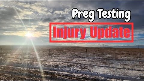Injury UPDATE & How it Happened