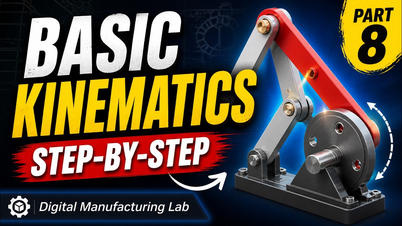 Process Simulate Tutorial | Create Basic Kinematics — Complete Beginner ...
