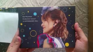 [Unboxing] Miyazawa Sae Graduation Concert in Nippon Gaishi Hall