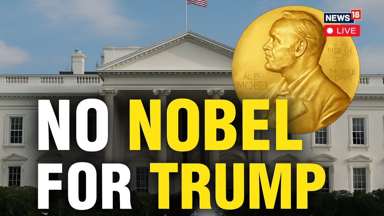 Breaking: Trump SNUBBED for Nobel Peace Prize | White House Reaction | Maria Cornia Machado Wins