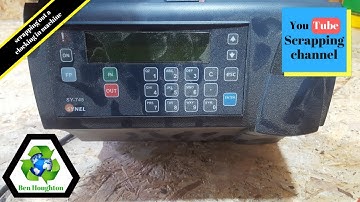 ♻️ scrapping a clocking in machine (finger print scanner) to determine its value