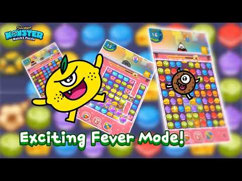 Sweet Monster Match3 Puzzle Mobile Game