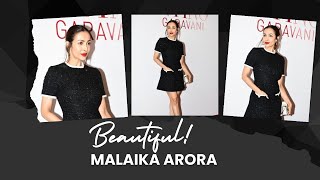 Malaika Arora looks adorable in a black mini dress, is she aging backward? | Video