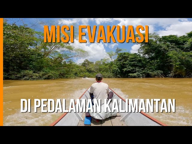 PERJALANAN EVAKUASI DI PEDALAMAN HUTAN KALIMANTAN class=