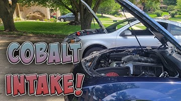 Installing A Cold Air Intake Into My Friend