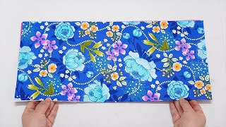 Sewing pouch is extremely simple  I sewed 20 bags every day