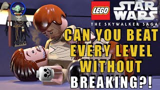 Can you beat every level in Lego Star Wars The Skywalker Saga without dying? (Prequel Era)