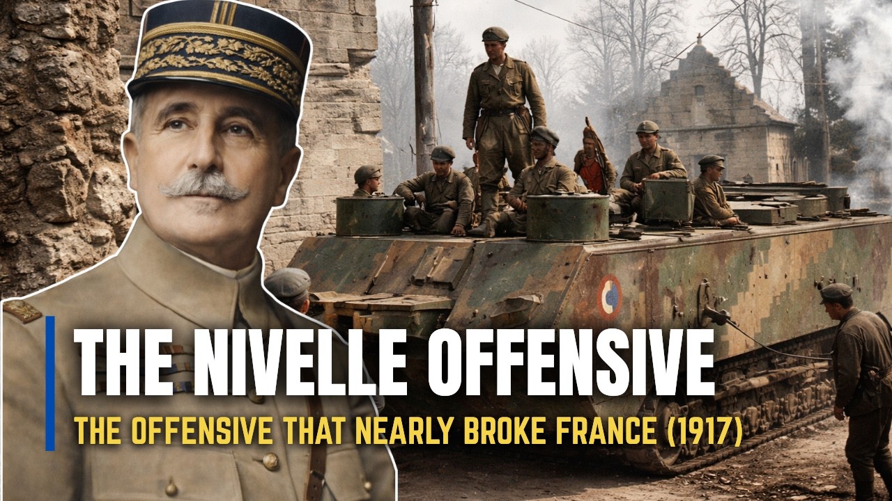 The ENTIRE Nivelle Offensive (1917): France's Disastrous Spring | WW1 Documentary
