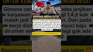 Koperasi Terunik di Dunia #kdmp #koperasidesamerahputih #prabowosubianto #prabowo #beritaterkini Koperasi Terunik di Dunia #kdmp #koperasidesamerahputih #prabowosubianto #prabowo #beritaterkini