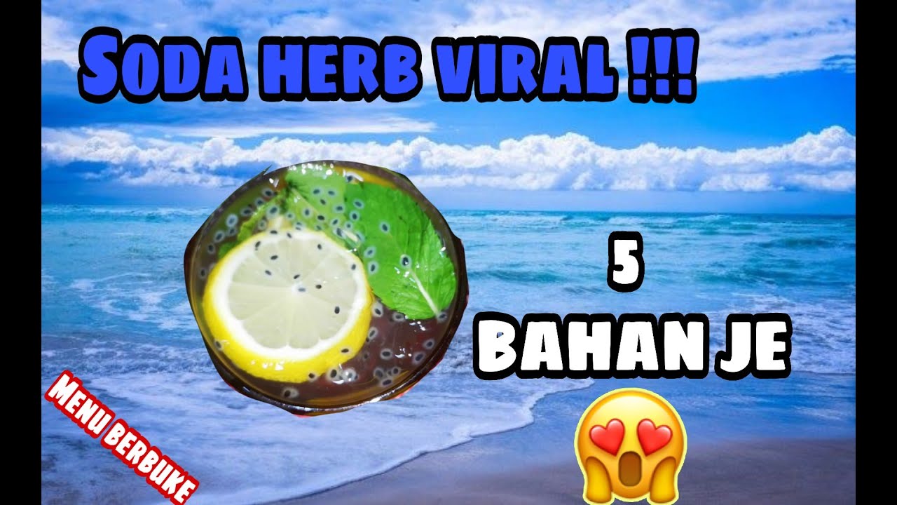 AIR SODA HERB VIRAL!! | MENU BERBUKA PUASA | SIMPLE ...
