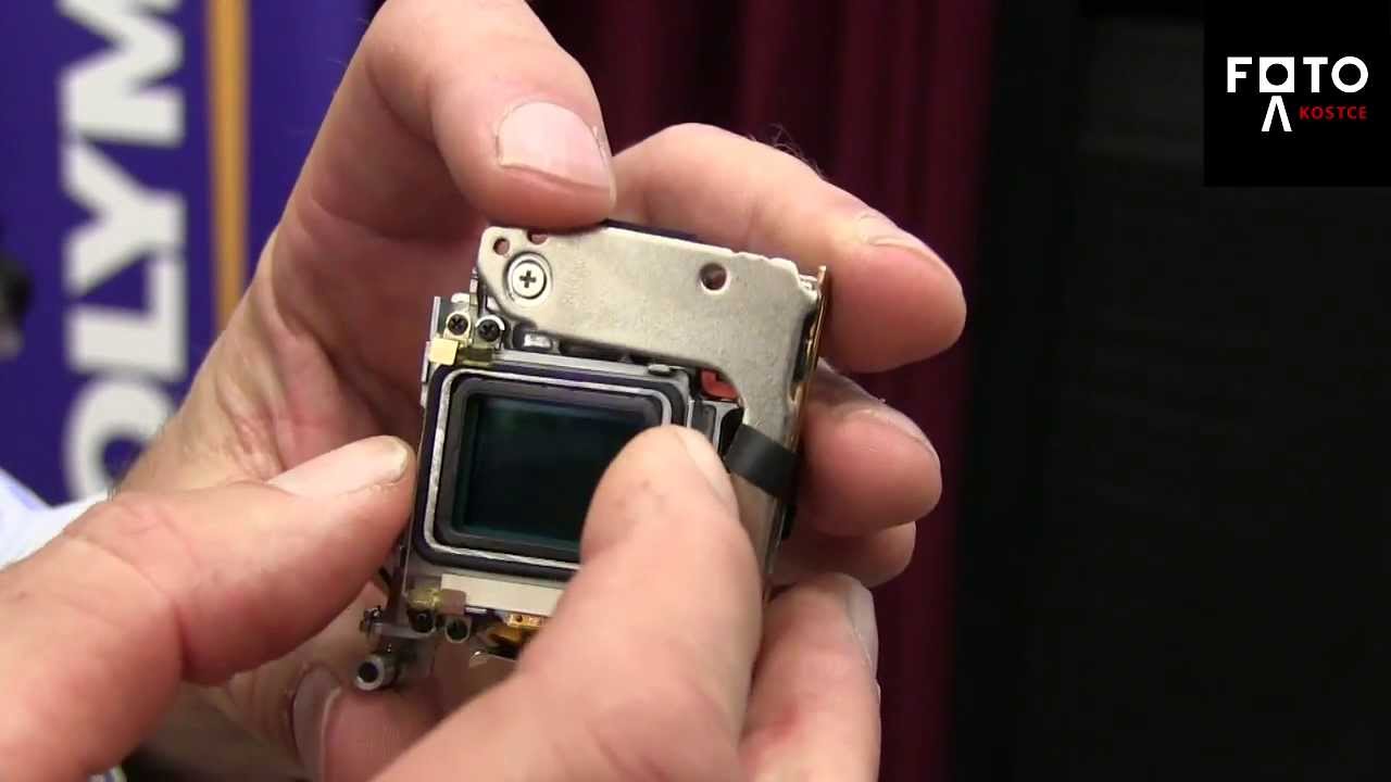 Foto v kostce - Zajímavosti - Rozebraný Olympus OM-D