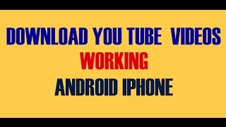 Youtube Downloader [How to save you tube video in your mobile phone] screenshot 3