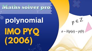 olympiad Algebra problems | imo 2006 .