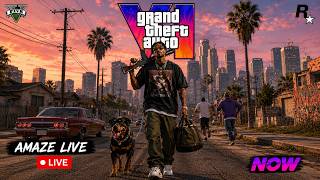 🔴 LIVE | GTA 6 Black Panther Mod Gameplay 🐆🔥 | Chaos in Vice City | Ultra Graphics 4K screenshot 1