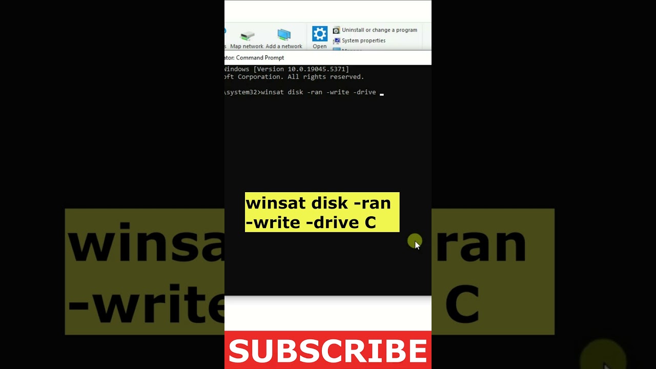 check speed of hard disk drive