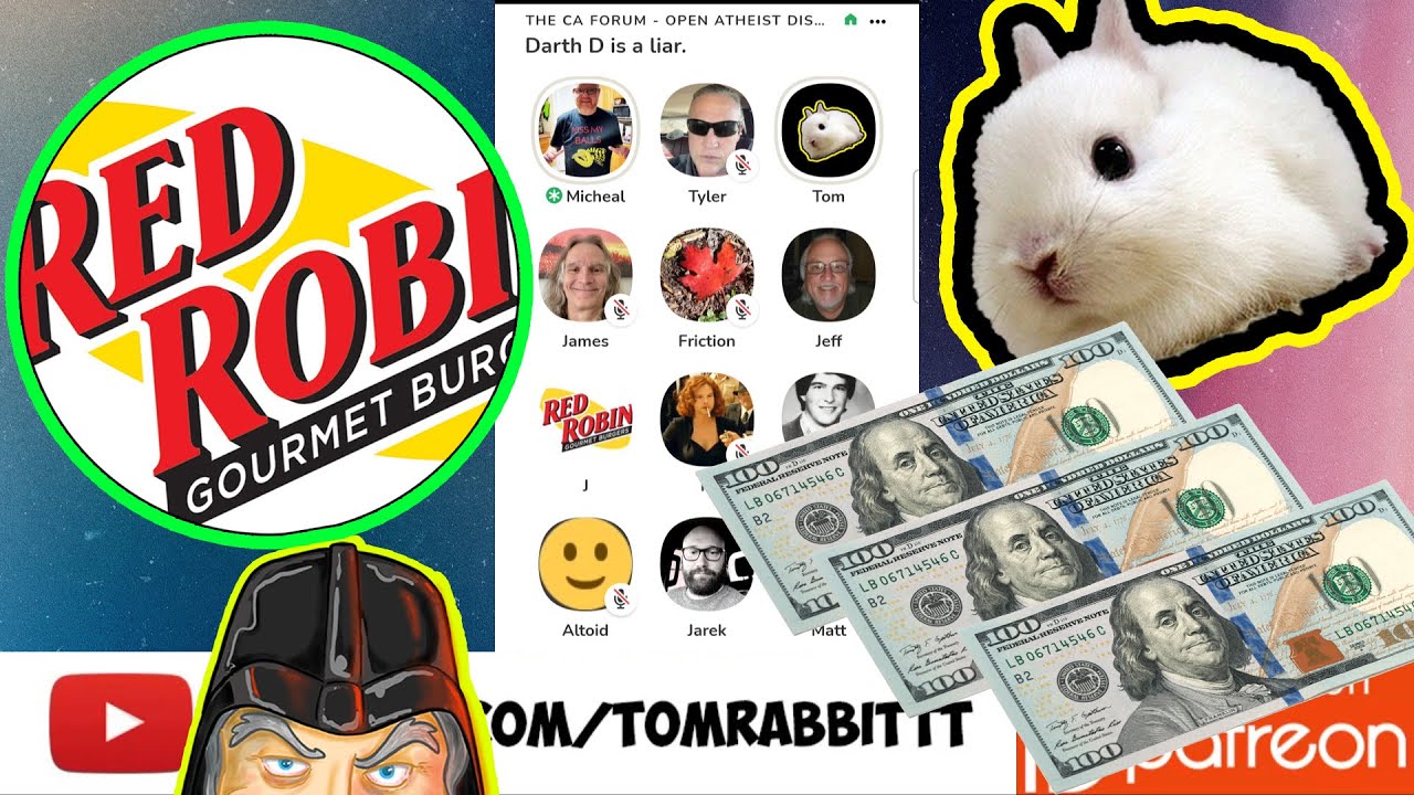 I offered JRobin $300 to defend his world view against Jack. (Bonus: JRobin confirms Darth is WRONG)