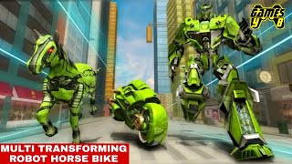 Army Robot Horse Bike Multi Transformation Games - Android Gameplay 1080p60 screenshot 5