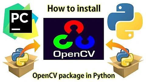 How to install OpenCV package in Python [PyCharm]