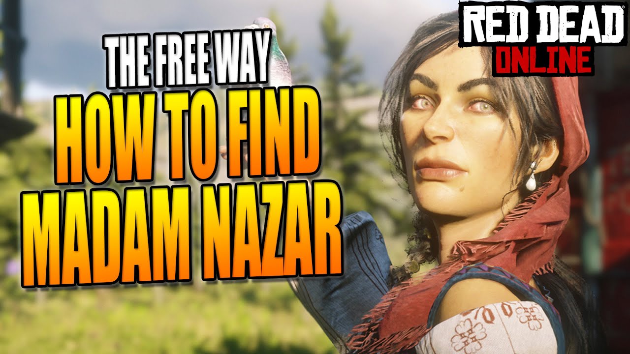 Red Dead Online How to Find Madam Nazar EASY - FREE Method