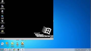 Microsoft Hydra (Windows NT 4.0 Terminal Server Beta 2) Build 373 на Microsoft Virtual PC 2007