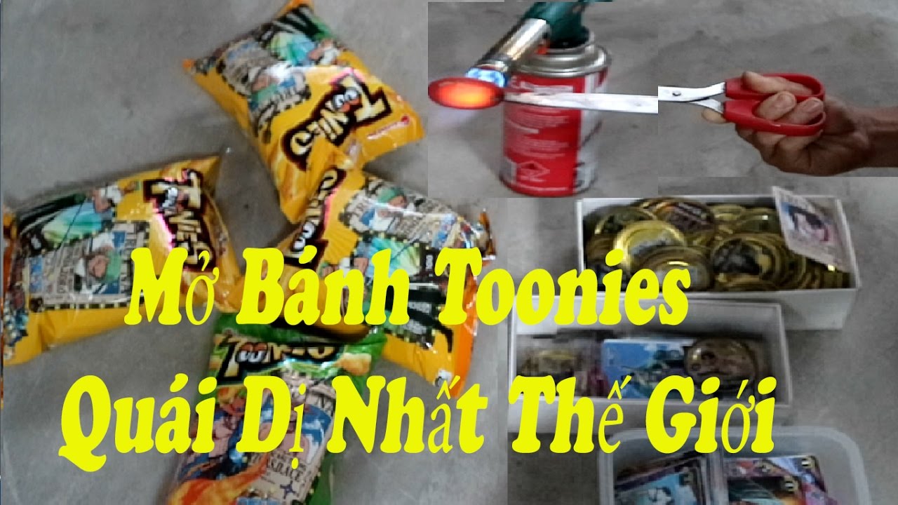 Mở bánh Toonies Quái Dị nhất Thế Giới - youtube