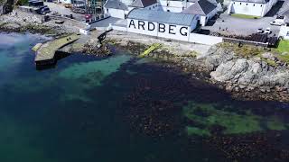The Dram Drone Visits Ardbeg Distillery