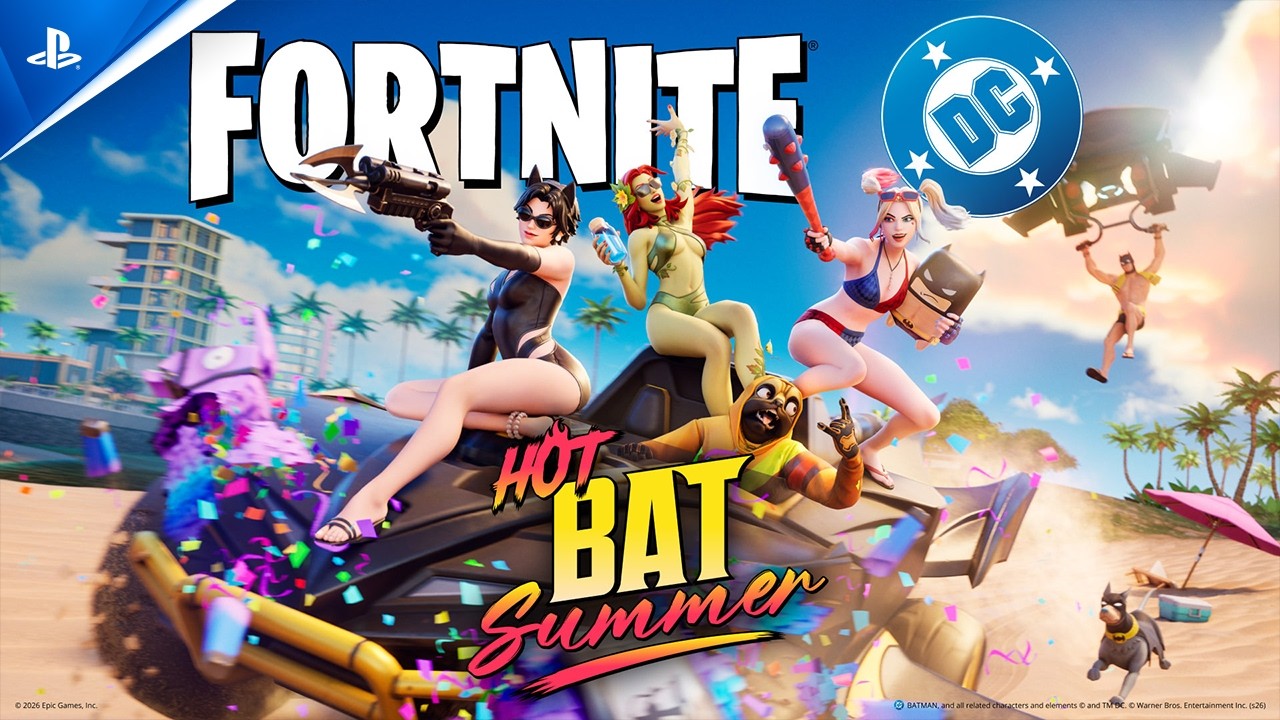 Fortnite – Welcome to Hot Bat Summer Gameplay Trailer | PS5 & PS4 Games