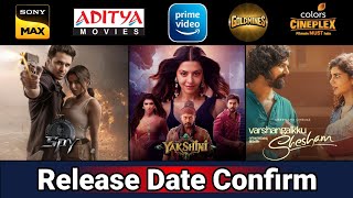 2 Upcoming New South Hindi Dubbed Movies | Release Date Confirm | Varshangalkku Shesham | Yakshini