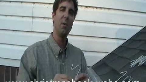 How to hang Christmas Lights on leaf gutter guard using Christmas Hook