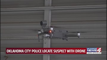 Oklahoma City police locate suspect with drone, a first for the department