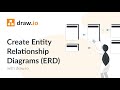 Create entity relationship diagrams erd with drawio