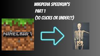 Wikipedia Speedrun (Minecraft to Skeleton)
