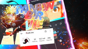 Rainbow Bar Like Flxuki Tutorial - Alight Motion Tutorial Flxuki Style