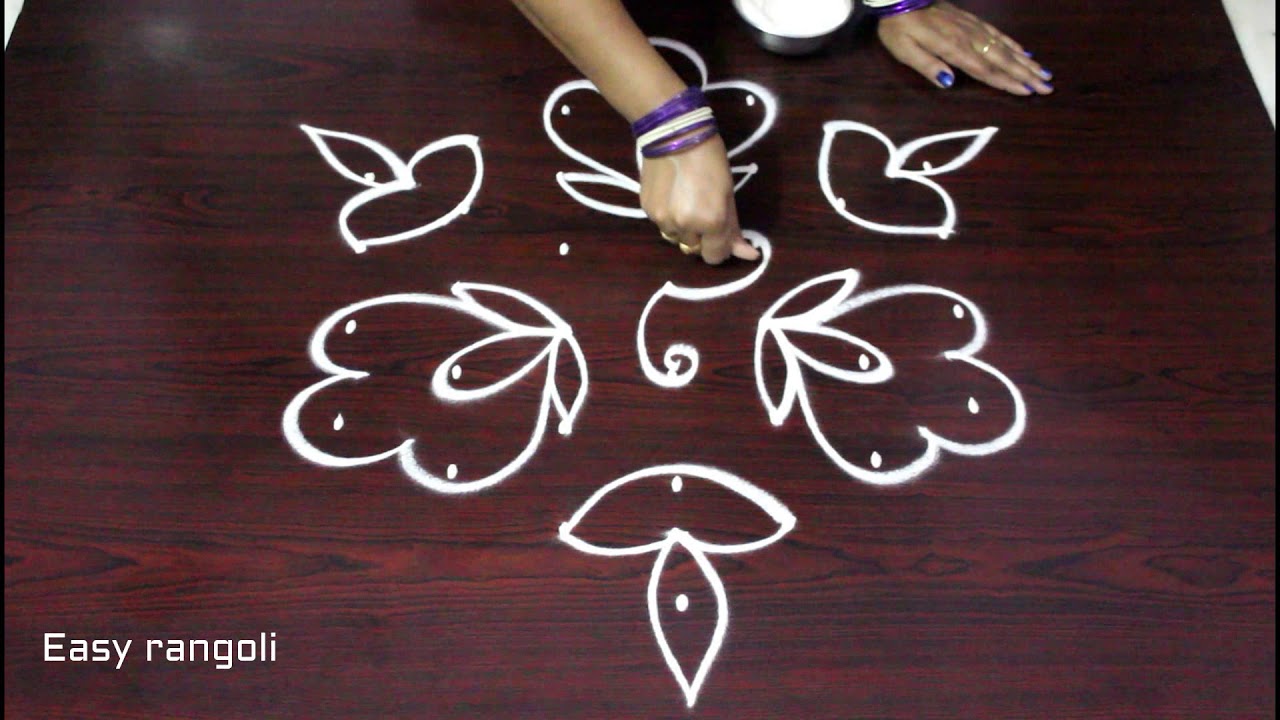 easy diwali rangoli designs for beginners - rangoli art designs ...