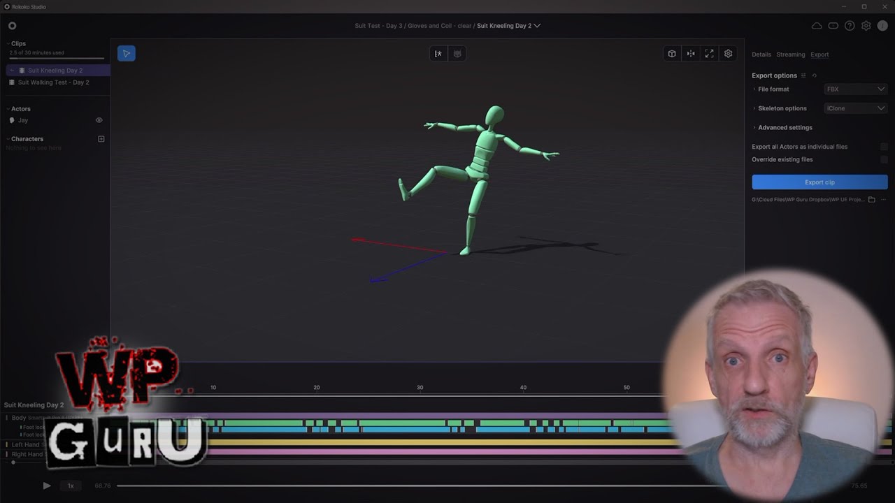My first ever Rokoko Motion Capture in Unreal Engine 🥳 - YouTube