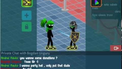 Donating in Stick Run at Noob  Bogdan Unguru